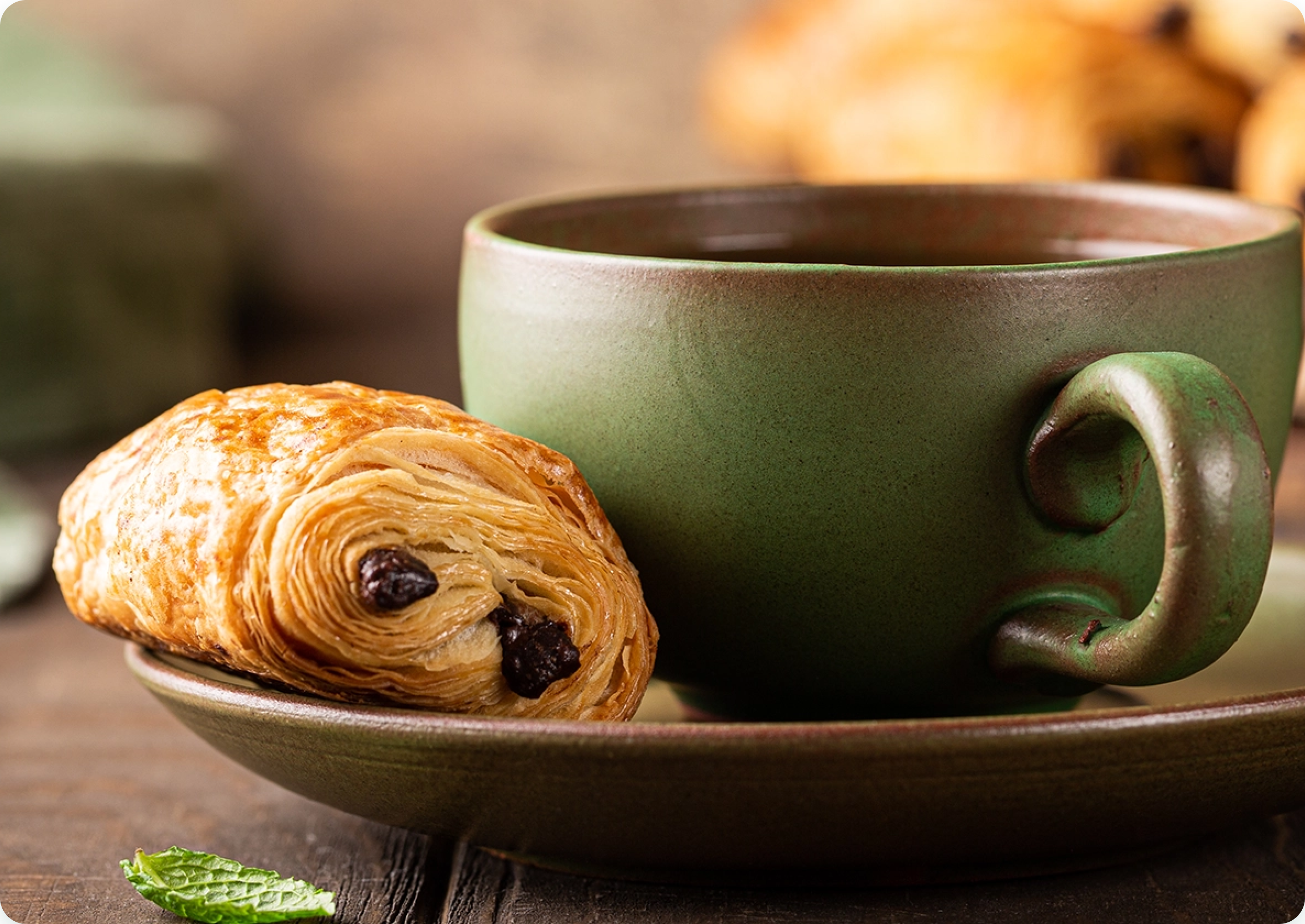 A coffee and chocolate offer ready for customers